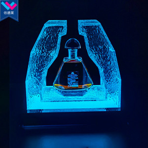T-Worthy Logo personnalisé LED Bouteille Présentoir Rechargeable <span class=keywords><strong>Iceberg</strong></span> Design pour Champagne Vin pour Bar et Discothèques - Product Image 2