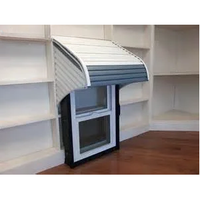 Rail pour auvent de balcon rétractable extérieur personnalisé série 6000 rail pour auvent en aluminium profilé en aluminium avec service de traitement de coupe