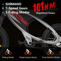 New Adults Mountain Off-road E-Bike Electric Motorcycle Long Range High Racing Performance City Sport Electric Hybrid Bicycle