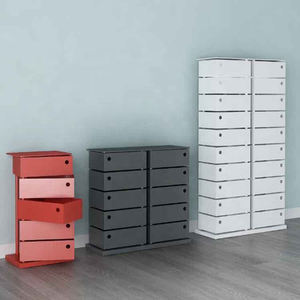 Meilleures ventes : Meuble de rangement de bureau à 5 <span class=keywords><strong>tiroirs</strong></span> rotatifs blanc et bleu - Product Image 5