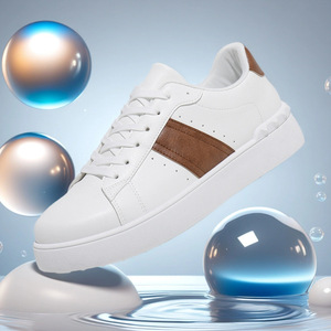 Nueva Llegada, Zapatillas Deportivas para Hombre, Versátiles, Casuales, Planas, Modernas, Blancas, para Estudiantes, Uso Diario al Aire Libre - Product Image 1