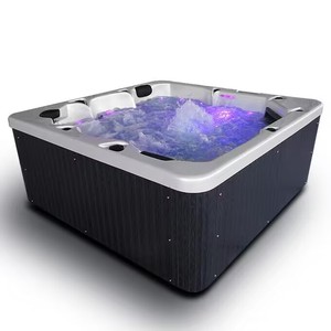 Baignoire spa extérieure Jacuzzier avec bain à remous d'hydrothérapie pour 5 personnes Massage de luxe pour villa - Product Image 5