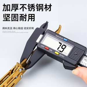 Gancho para Quitar Piedras de Neumáticos Plegable Niu Xiang, de Acero Inoxidable, Multifuncional y Portátil, Herramienta para Automóvil - Product Image 4