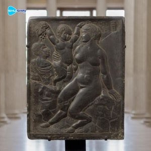 Panel <span class=keywords><strong>de</strong></span> Pared <span class=keywords><strong>de</strong></span> Bronce Figurativo Hecho a Medida, Arte Contemporáneo <span class=keywords><strong>de</strong></span> Forma Humana en Relieve - Product Image 5