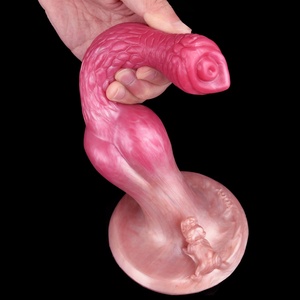 YOCY Fantasy Knot - Dildo de silicona con ventosa para perros, plug anal multicolor, productos eróticos, juguetes sexuales para mujeres - Product Image 4