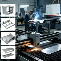 Service de découpe laser, pièces en tôle sur mesure, découpe de précision jusqu'à 0,1 mm d'épaisseur, acier, acier inoxydable, aluminium