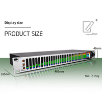 DEQ-231 DEQ-232 égaliseur numérique Annuleur de retour professionnel haut de gamme pour graphique sonore