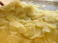 Industriële Golvende Aardappelchips Snijmachine 304 Roestvrij Staal Groentesnijder Julienne Snijder 1000-3000kg/u