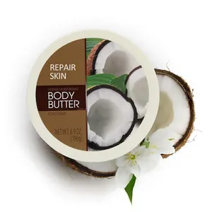 Etiqueta privada Productos más vendidos <span class=keywords><strong>2021</strong></span> en EE. UU. <span class=keywords><strong>Hidratante</strong></span> Manteca <span class=keywords><strong>corporal</strong></span> de karité de coco - Product Image 1