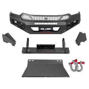 F15 시리즈 하이 퀄리티 4 LED 조명 윈치 시트 스틸 리어 범퍼 앞 범퍼 황소 바 DAMX 2021 2022 2023 - Product Image 2