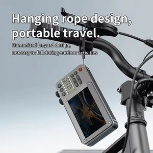 4.3" LCD Multi-Band Portable Radio Speaker, <b>Rechargeable</b> Emergency Radio with MP3 Player & <b>Flashlight</b> - Product Image 3