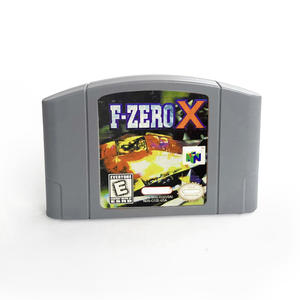 Versión Estadounidense en Inglés <span class=keywords><strong>X</strong></span> <span class=keywords><strong>F</strong></span>-<span class=keywords><strong>ZERO</strong></span> N64 Consolas de Videojuegos Retro Cartucho de Juego de <span class=keywords><strong>64</strong></span> bits para N64 - Product Image 1