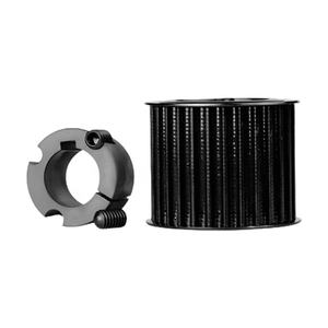 8 m20 serie 22 ~ 192 pulegge della cinghia dentata in acciaio materiale di ferro puleggia con alesaggio conico per cinghie di 20mm di larghezza apertura 54.65 ~ 487.55mm - Product Image 2