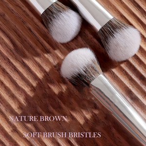 <span class=keywords><strong>Brocha</strong></span> de Maquillaje de Lujo NATURE BROWN, Suave, para Difuminar y Aclarar el Contorno de <span class=keywords><strong>Ojos</strong></span>, Pequeña, Angular, de Precisión, con Mango de Madera - Product Image 6