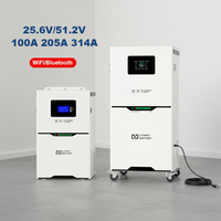 Garansi 5 Tahun Baterai Lithium Rumah Tangga 15kw 16kw 5kw Baterai Surya BMS 48v 51.2V 314ah Penyimpanan Energi Surya Baterai Lithium Ion