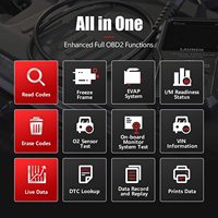 Lector de Códigos Automotrices OBD2 Creader 529 CR529 2023, Certificado CE, 12V, Garantía de 12 Meses, Multifunción, Multilingüe