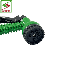 Kit de tuyau d'arrosage extensible en PVC robuste à 7 modes, tuyau flexible pour l'arrosage du jardin, le lavage de voiture, le nettoyage, pulvérisation réglable