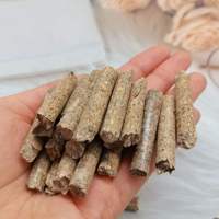 Granulés de biomasse haut de gamme, écologiques, à faible teneur en cendres, à haute valeur esthétique, faible émission de fumée, pour chauffage de salon – Vente chaude