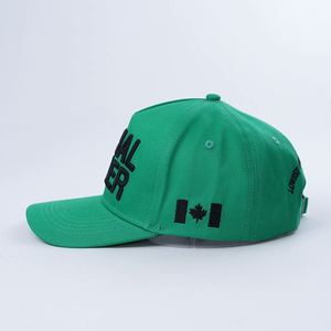 Casquette de baseball 5 panneaux en coton 100% avec logo brodé 3D, personnalisation sportive, nouveau design, bonne qualité, vente en gros, conception de logo - Product Image 2