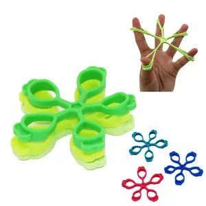 Wholesale Grip Strengtheners Silicone Hand Grip Finger Exercise Strengthener Stretcher