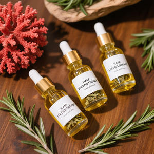 Organic Castor Oil Rosemary Scalp Treatment With <b>Tea</b> Tree Hair Growth Anti-Dandruff Oil For Itchy Dry Scalp - Product Image 3