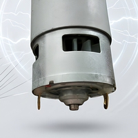 Moteur à courant continu RS775 12V, 12000 tr/min, couple élevé, double roulement à billes, micromoteur pour aspirateur robot, ventilateur