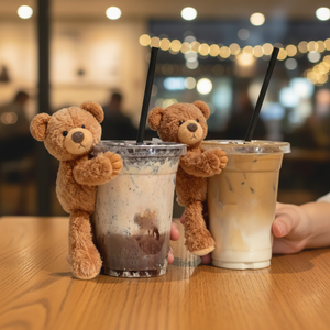Mini Orsacchiotto di Peluche per Caffè - Product Image 3