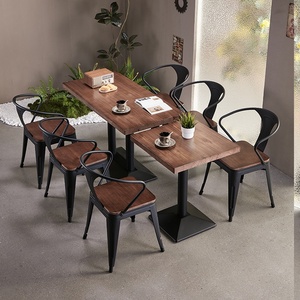 Venta Especial: Muebles de Madera Industriales Duraderos Personalizados para Proyectos Comerciales, Restaurantes, Hoteles y Cafeterías, Mesa y Silla - Product Image 1