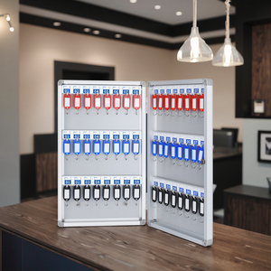 Tùy Chỉnh Treo Tường Hợp Kim Nhôm Key Khóa Hộp Chất Lượng Cao Chìa Khóa Xe Lưu Trữ Với 48 Khe Cắm Chìa Khóa Và Nhiều Kích Thước Tùy Chọn - Product Image 6