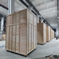 Boîtier de transport en aluminium OEM/ODM de Chine, boîte en contreplaqué, emballage carton d'exportation, taille personnalisée, écran LCD/LED commercial 100-240V