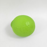 Krokant fruit squishy speelgoed Lime stressverlichtend squishy speelgoed Bouwsteen Fruit zintuiglijk speelgoed Knapperig knisperend geluid Knijpspeelgoed