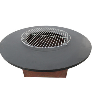 Grand barbecue de jardin extérieur avec dessus de table Barbecues jardin extérieur camping feu de joie - Product Image 2