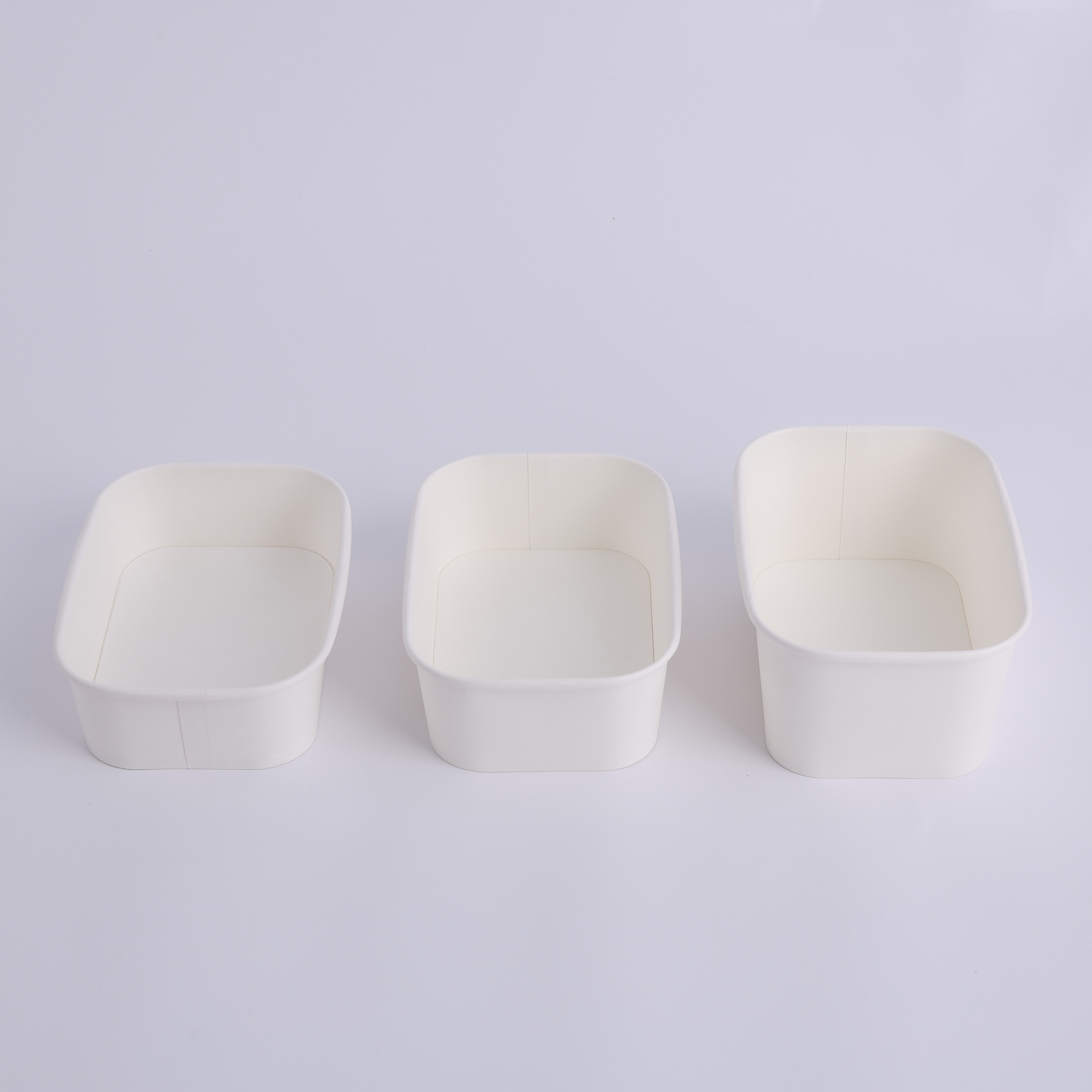 Disposable Kraft Paper Rectangle Bowl Ideal for Parties Events and Catering Services