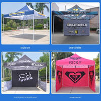 Toldo Portátil para Deportes y Exposiciones, Resistente al Agua, Ignífugo, de Poliéster Oxford, Impresión Personalizada, para Todas las Estaciones, en Oferta