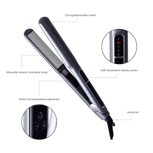 Fer à lisser numérique électrique 2 en 1 à plaque flottante 3D, fer à lisser professionnel à LED - Product Image 2