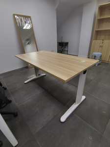 Modern Office Desk Rectangular Shape J Metal Legs for Professional Workspace or Home Office Setup - Product Image 2