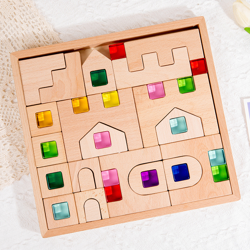 Castle acrylic blocks