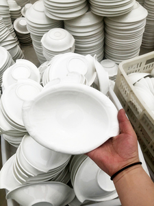 Vajilla de hotel barata de venta directa plato de porcelana de cerámica blanca platos Pratos para <span class=keywords><strong>restaurante</strong></span> por tonelada en stock de Fac directo - Product Image 6