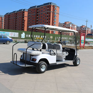 Электрический клубный автомобиль гольф автомобиль литиевая батарея 4 сиденья Все обращенные вперед - Product Image 2