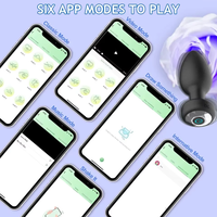 APP Wireless Control Anal Vibrator Butt Plug Männer Prostata-Massage gerät Stimulator Weiblicher Mastur bator Sexspielzeug für Erwachsene für schwule Männer