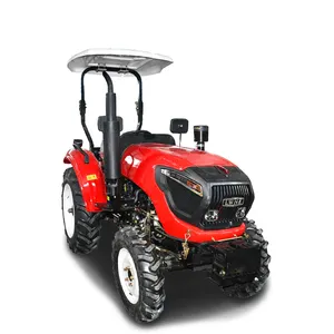 Agricultural 4wd tractor Tractors that can be used in greenhouses Can be equipped with various agricultural tools