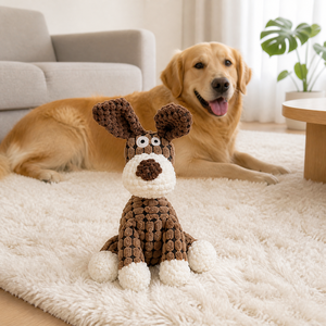 Juguetes de Peluche Duraderos e Indestructibles DNX para Perros con Sonidos, Diseños Lindos de Burro/Agno - Accesorios Interactivos para Mascotas - Product Image 6