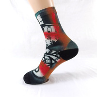 Nouvelle Arrivée Chaussettes Unisexe Épaisses à Séchage Rapide avec Impression Animale et Logo sur le Bas, Personnalisées par Sublimation 3D, Style Automne