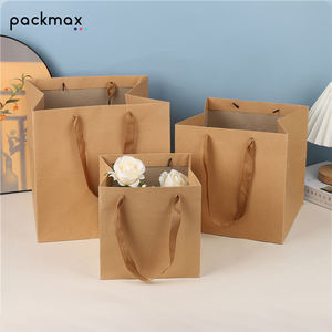 Wedding Birthday Shopping Party Wine Jewelry Eco-Friendly Cardboard Customized Logo <b>Black</b> <b>Small</b> Luxury Gift <b>Bag</b> Lamination - Product Image 4