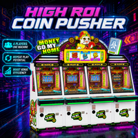 Machine de jeu à monnayeur de style chinois, machine à pousser les jetons avec jackpot pour l'amusement, fourniture directe d'usine