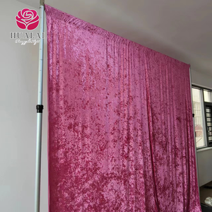 FBJ016 - Tecido de Veludo Luxuoso em Ouro Branco e Verde, Preto, Marrom e Rosa para Painéis de Fundo de Fotografia de Festa - Product Image 4