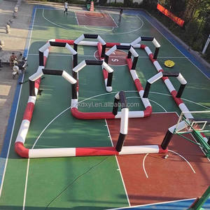 Pista de Carreras Inflable Comercial, Pared de Valla Personalizable de Fábrica, Pista Inflable para Go Karts de Derrape para Eventos Deportivos a Gran Escala - Product Image 2