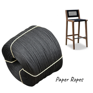 <span class=keywords><strong>Cuerda</strong></span> de papel de alta calidad para <span class=keywords><strong>manualidades</strong></span>, paquete de 3 hebras trenzadas <span class=keywords><strong>en</strong></span> color marrón, blanco y negro - Product Image 5