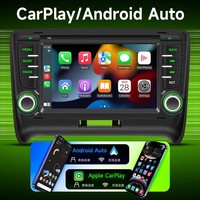 Autoradio pour Audi TT MK2 8J 2006-2014 7 pouces GPS Navi Android 8 cœurs Stéréo Lecteur radio de voiture Audio RDS Carplay BT