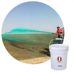 Agente de fijación de arena de secado rápido para hacer proyectos de carreteras Prevención de arena y supresión de polvo Polímero acrílico en forma primaria